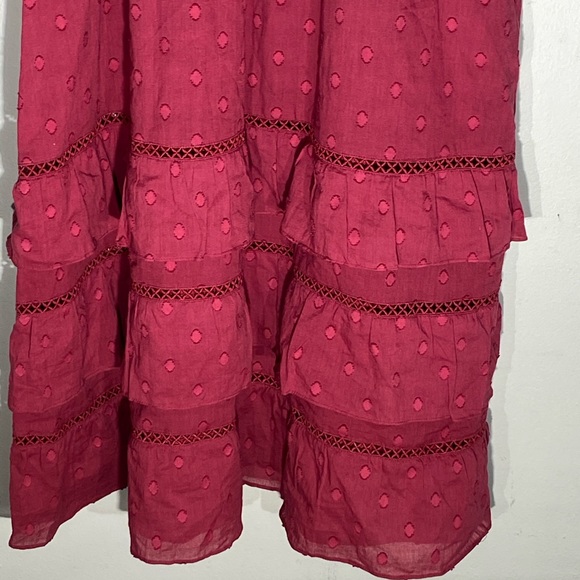 Ulla Johnson Style*Burgundy Maxi Dress*Small $485 - Picture 4 of 8